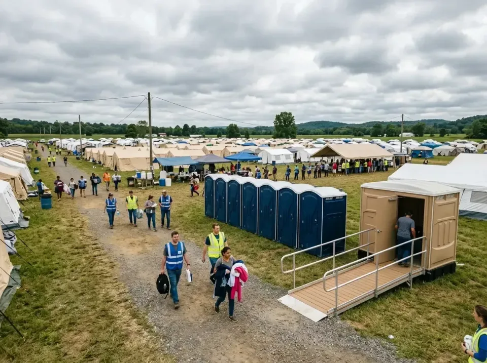 disaster-relief-camp-restrooms-010 — frequently asked questions, Dumpster & Portable Bathrooms Rental in Marquette Heights,…